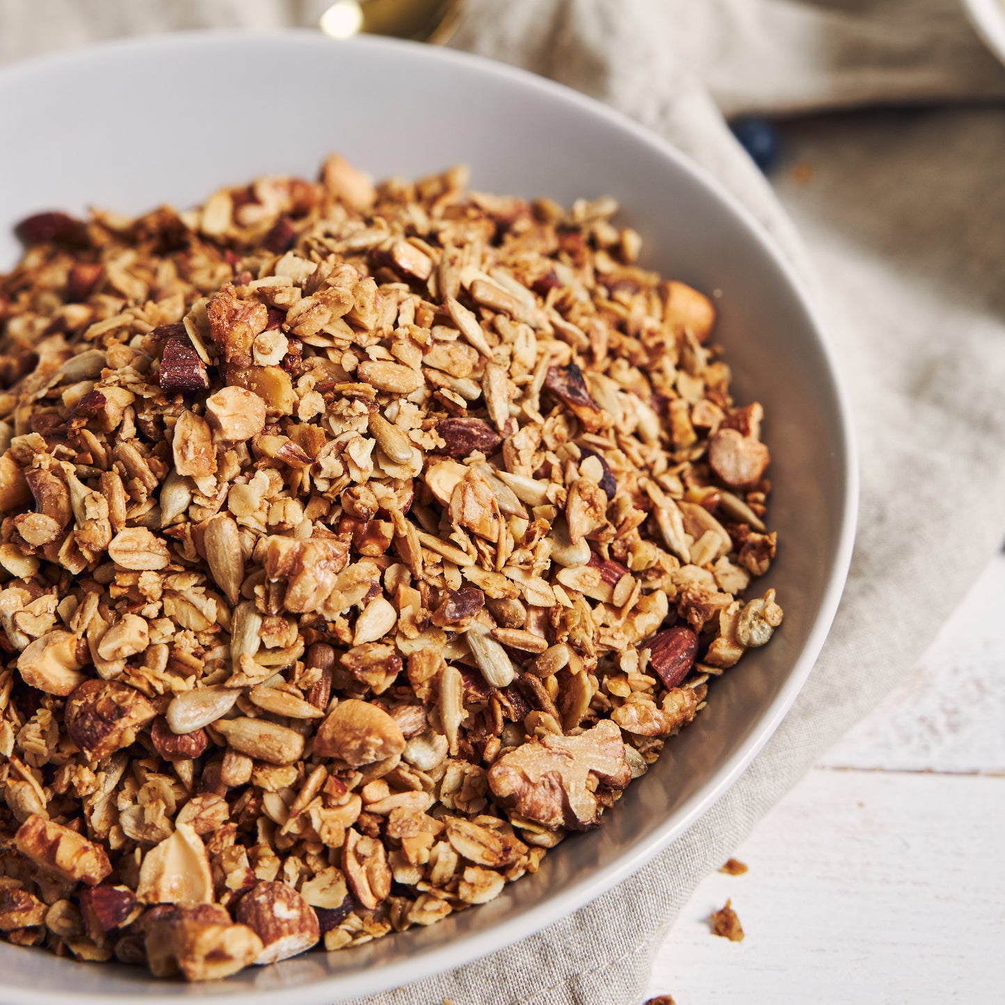 Granolas bajas en azúcar