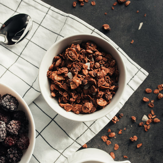 Granolas de chocolate con leche